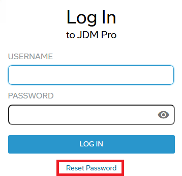 Password Reset