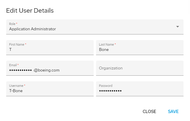 Edit User Details